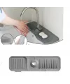 Elastik Mutfak Banyo Musluk Matı Düzenleyici Kaydırmaz Taban Organizer Lavabo Kenar Matı
