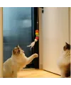 Elastik Yapışkanlı Kedi Oyun Oltası