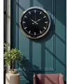 Elegance 40 Cm Metal Dekoratif Duvar Saati