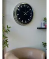 Elegance 40 Cm Metal Dekoratif Duvar Saati