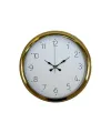 Elegance Gold 40 Cm Metal Dekoratif Tasarım Duvar Saati