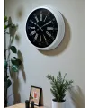 Elegance White 40 Cm Metal Duvar Saati