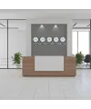 Elegant Siyah 36 Cm 5 li Tabelalı Dünya Saatleri