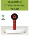 Elektrikli Titreşim Masaj Tarak Kırmızı Işık Terapi
