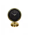 Elite Black Gold 25 x 20 Cm Metal Masa Saati