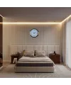 Elite Gold 40 Cm Metal Duvar Saati