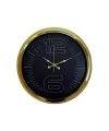 Elite Luxury Gold 40 Cm Metal Duvar Saati