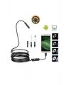 Endoskop 3 İn 1 Yılan Kamera Usb Micro Usb Type-c 20 Metre Sert Kablo