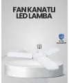 Enerji Tasarruflu Led Ampül 60 Watt 4 Kollu Beyaz Işık