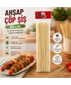 Ahşap Çöp Şiş 30 Cm 46 Pcs IEGJ3ZI