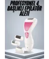 Epilatör Cihazı Epilasyon Aleti Çoklu Başlık Seçeneği Ayak Törpüsü