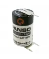 ER14250H 3.6V 1/2 AA Size Lithium Pil (Li-SOCL2) 3 PIN