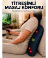 Ergonomik Isıtmalı Bel Masaj Minderi Sırt Destek Minderi