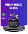 Ergonomik Klipsli Kablosuz Kulaklık – 30 Saat Pil Ve Dokunmatik Kontrol Özelliği
