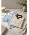 Erkek 2li Paket Desenli Kısa Kollu Pamuk Triko Tişört