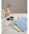 Erkek 2li Paket Desenli Kısa Kollu Pamuk Triko Tişört