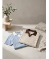 Erkek 2li Paket Desenli Kısa Kollu Pamuk Triko Tişört