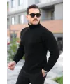 Erkek Boğazlı Örme Kazak