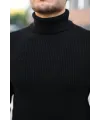 Erkek Boğazlı Örme Kazak