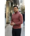 Erkek Boğazlı Yaka Uzun Kollu Triko