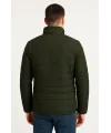Erkek Bomber Mont Ceket – Su İtici Kumaş, Kapitone Astarlı, Fermuarlı, Kışlık - Haki