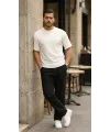 Erkek Duble Kol Basic Tişört