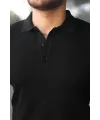 Erkek Düğme Yakalı Triko