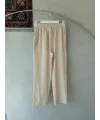 Erkek İthal Yıkamalı Keten Pantolon