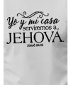 Erkek Jehova Baskılı Süprem T-shirt
