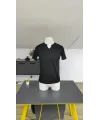 Erkek Kısa Kollu Bisiklet Yaka Burgu Tişört