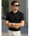Erkek Kısa Kollu Polo Yakalı Triko Tshirt