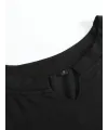 Erkek Kısa Kollu V Yaka Süprem T-shirt