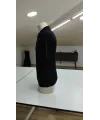 Erkek Kısa Kollu Yakalı çizgi Desenli Triko Bluz