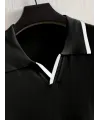 Erkek Kısa Kollu Yakalı Triko Tişört