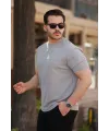 Erkek Oversize Bisiklet Yaka Kısa Kollu T-shirt