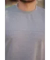 Erkek Oversize Bisiklet Yaka Kısa Kollu T-shirt