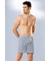 Erkek Penye Empirme Boxer Desenli - 1119A