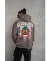 Erkek SCHOOL BOY Baskılı Kapüşonlu Sweat - Gri