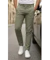 Erkek Slim Fit Dilli Kumaş Pantolon