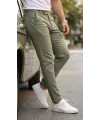Erkek Slim Fit Dilli Kumaş Pantolon