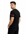 Erkek TÜRKİYE Ay Yıldız Baskılı 10 Numara Forma Tişört Taraftar T-Shirt - Siyah