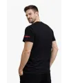 Erkek TÜRKİYE Baskılı Tişört 2026 Dünya Kupası Taraftar Forma T-Shirt - Siyah