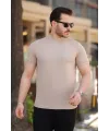 Erkek Yarım Balıkçı Yaka Kısa Kollu T-shirt