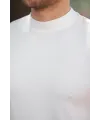 Erkek Yarım Balıkçı Yaka Kısa Kollu T-shirt