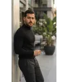 Erkek Yarım Balıkçı Yaka Pamuklu Triko