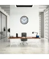 Eskitme 52 Cm Metal Klasik Duvar Saati