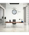 Eskitme 52 Cm Metal Klasik Duvar Saati