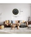 Eskitme Klasik 52 x 52 Cm Duvar Saati