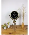 Eskitme Metal Mini Tripod Tokyo Masa Saati 45×26 cm