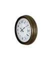 Eskitme Motifli 40 Cm Metal Duvar Saati